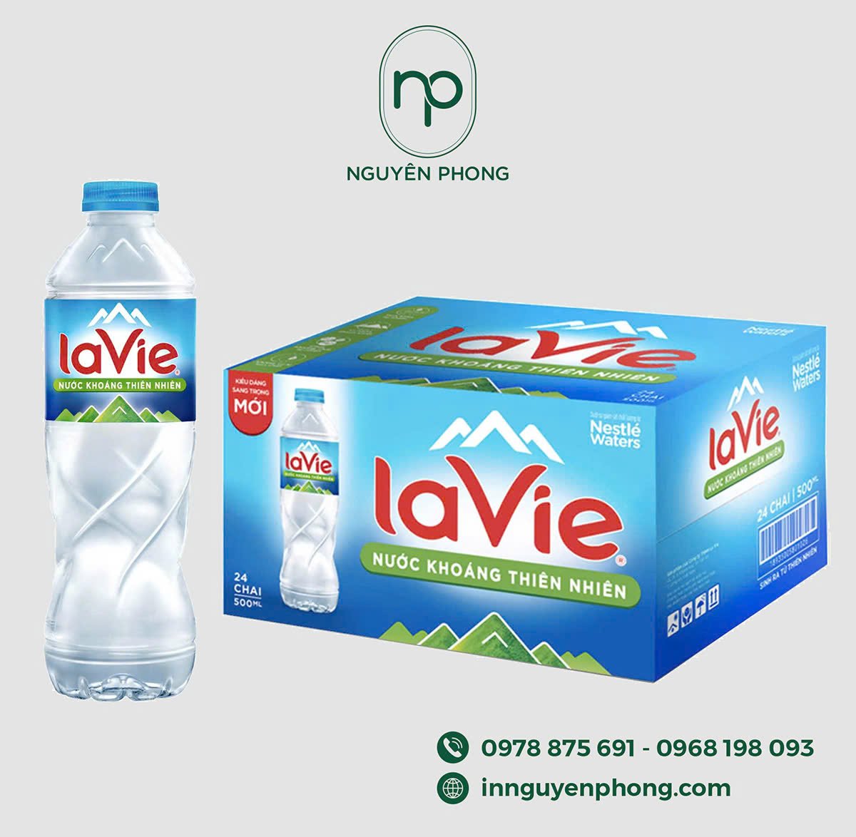 In thùng carton đựng nước: Chắc chắn, sắc nét, chân thực